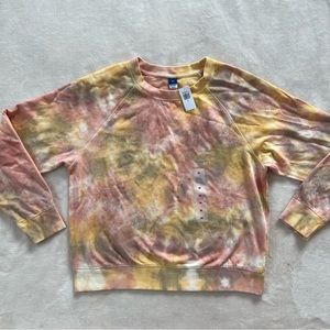 Old Navy NWT tie dye crew neck long sleeve sweatshirt